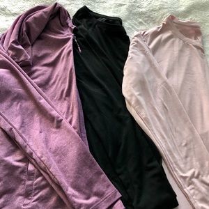 Apana long sleeved workout lot Sz S